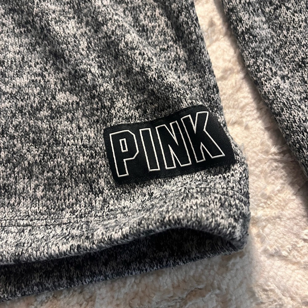 Victoria's Secret Pink heathered grey comfy Sweater - Picture 3 of 5